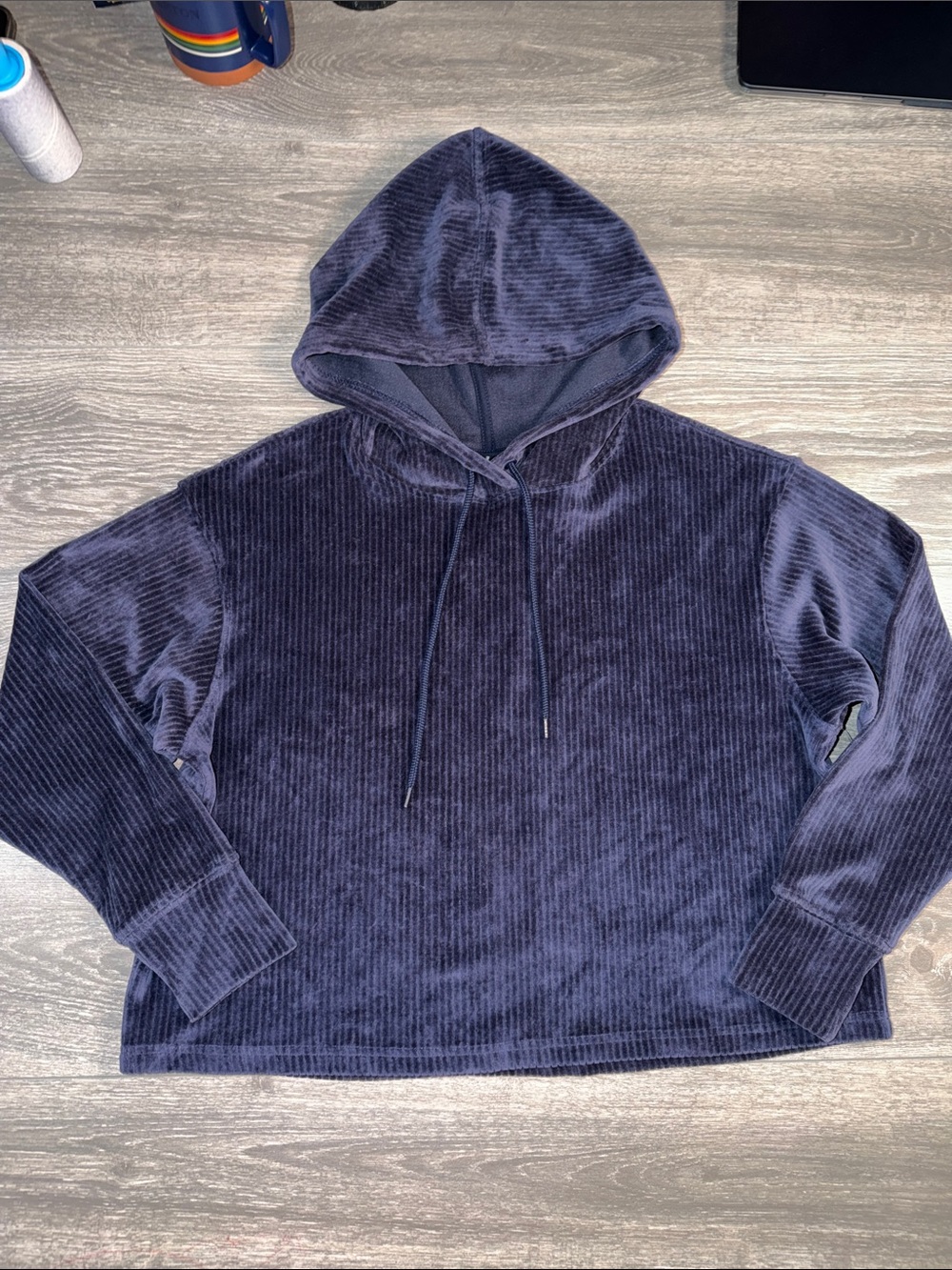 AVIA Blue Women’s Hoodie 0-2 NWT